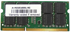 8GB DDR3 ECC SODIMM