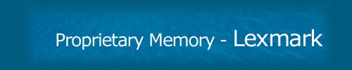 Memory for Lexmark